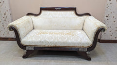 Solid Sheesham Wood 2 Seater Divan