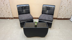 Pair Of Single Seater Sofa with Table