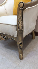 Solid Sheesham Wood 5 Seater Chinioti Sofa Set