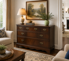 Imported Mahagony Bachelor Chest Of Drawers