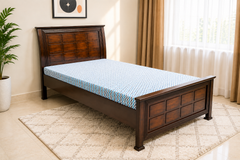 Elegant Panel Design Single Bed