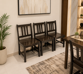 3 Wooden Chairs