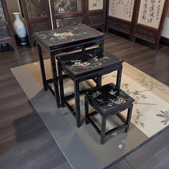 Imported Antique Chinese Nesting Tables Set