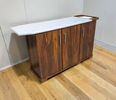 New 3 Door Iron Table