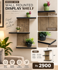BRAND NEW WALL MOUNTED DISPLAY SHELF