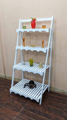 Pure Wooden Display Shelf