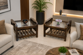 Pair Of Corner Tables