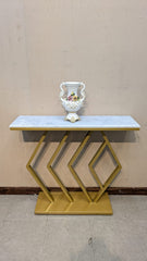 Brand New Unused Modern Marble Top Console