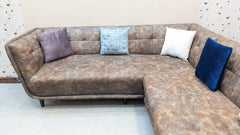 Comfortable 6 Seater L Shape Sofa Set