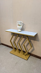 Brand New Unused Modern Marble Top Console