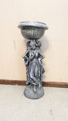 Brand New 3 Lady Sculpture Flower Pot