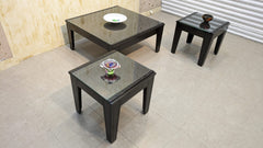 Center Table with 2 Side Tables Set