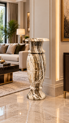 Onyx Marble Floor Vase