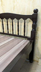 Pure Wooden Single Bed