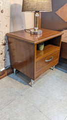Queen Size Bed With 2 Side Tables