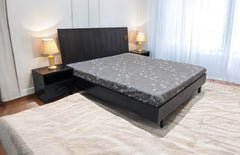 Habitt King Size Bed with 2 Side Tables
