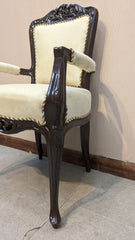 Solid Sheesham Wood Pair of Coffee Chairs