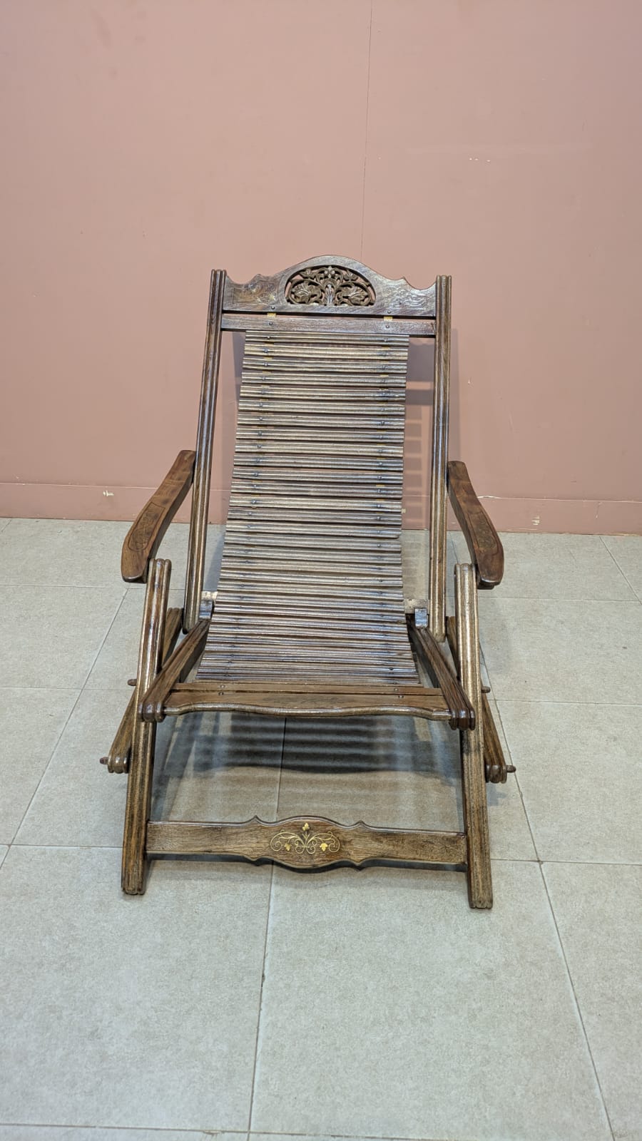 Solid Sheesham Wood Folding Chair