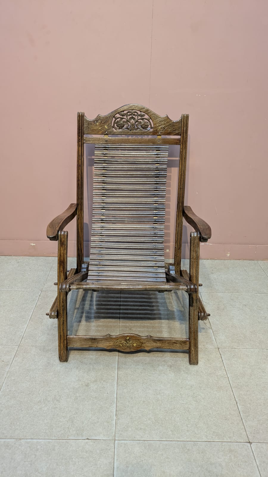 Solid Sheesham Wood Folding Chair