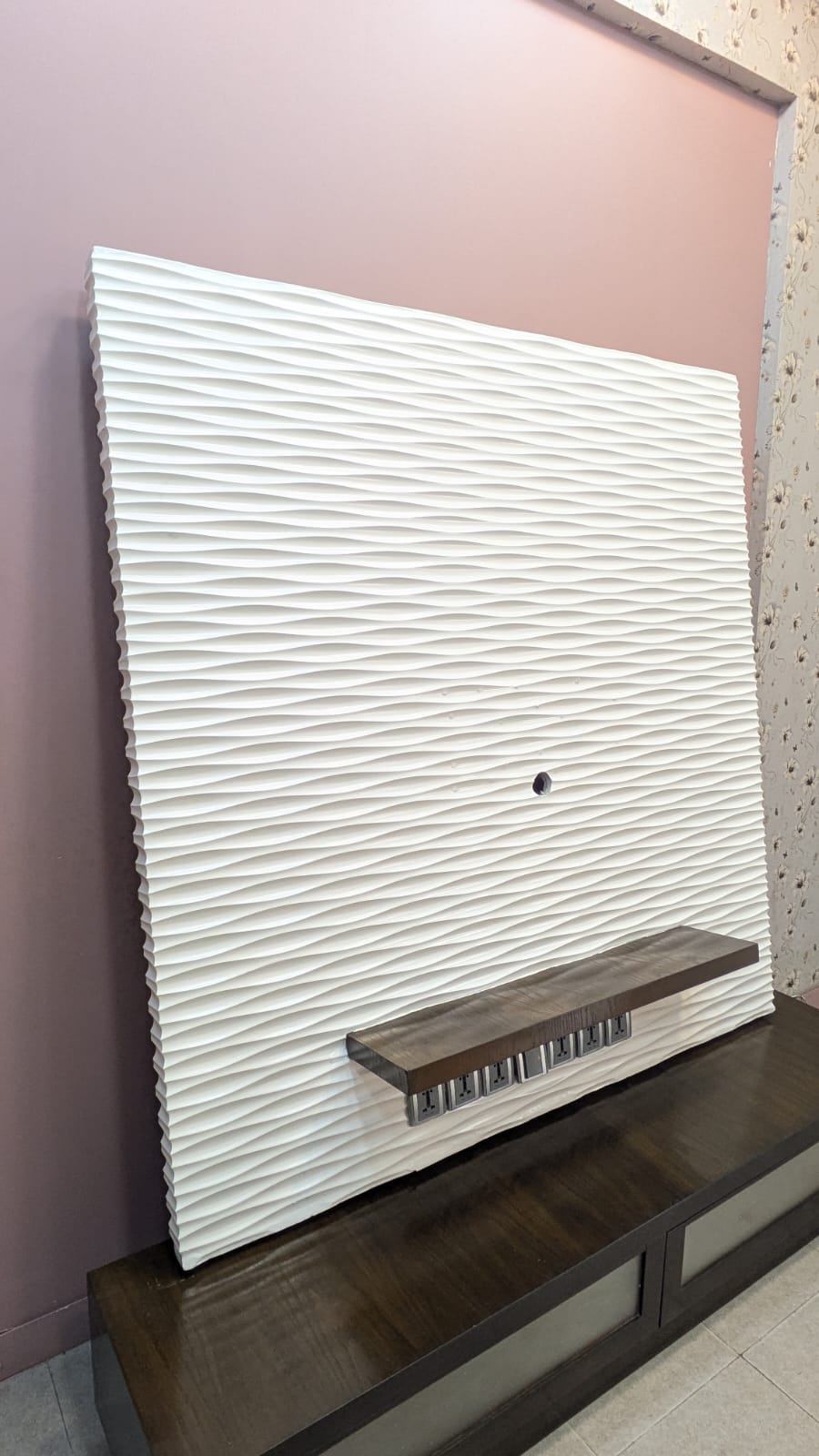 LED Unit with Wall Mounted Wall