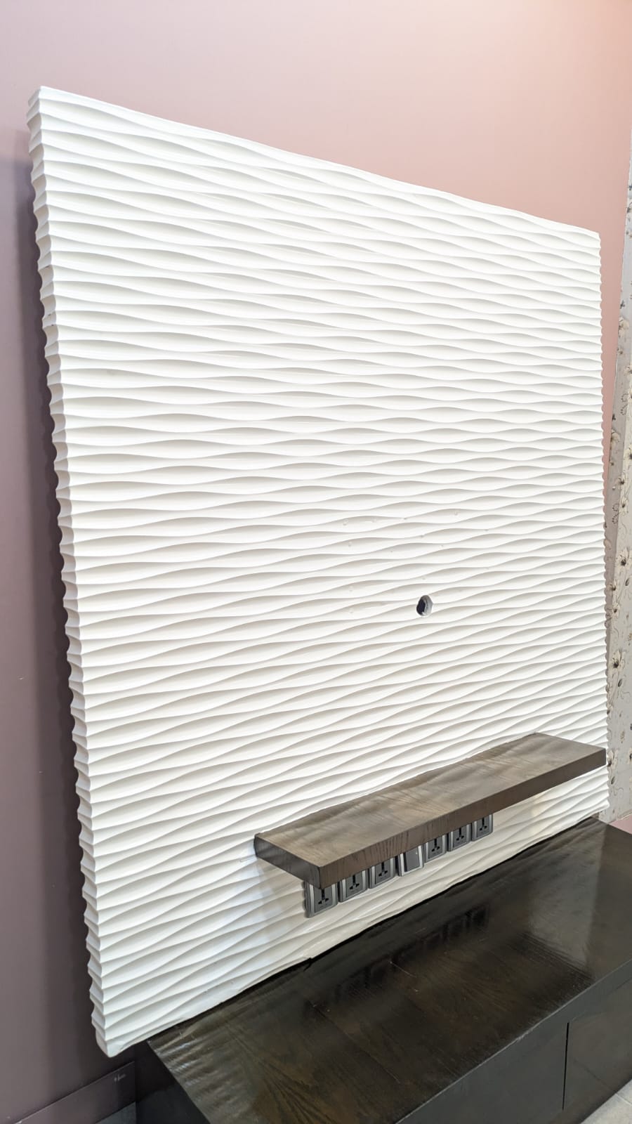LED Unit with Wall Mounted Wall