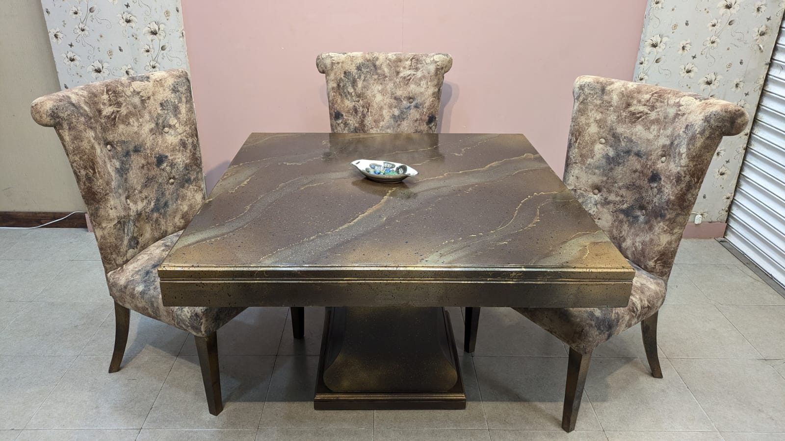 4 Seater Dining Table Set