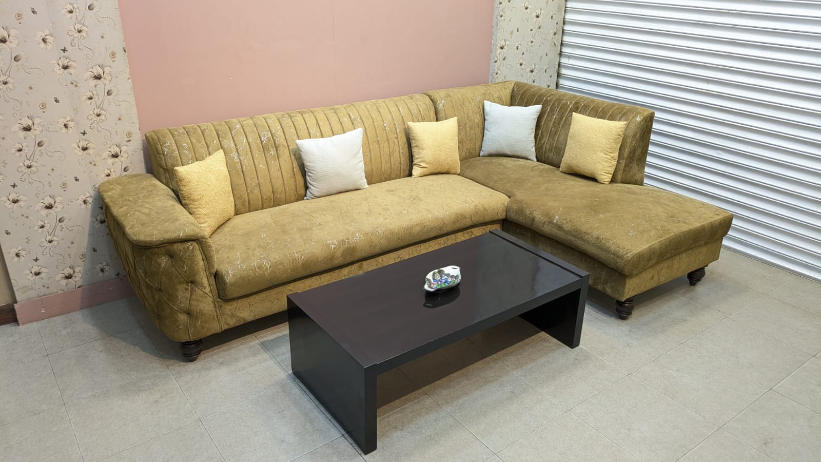 Comfortable 6 Seater L Shape Sofa