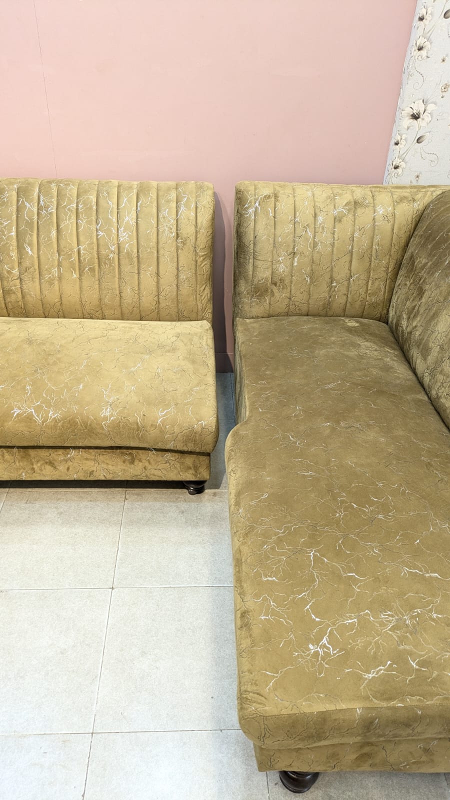Comfortable 6 Seater L Shape Sofa