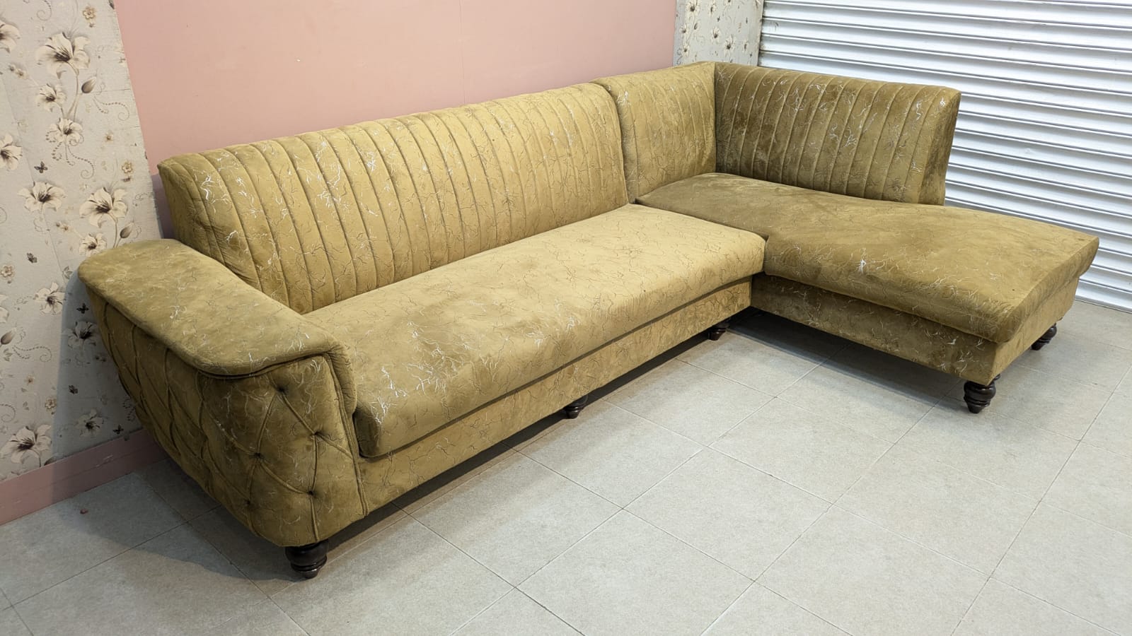 Comfortable 6 Seater L Shape Sofa
