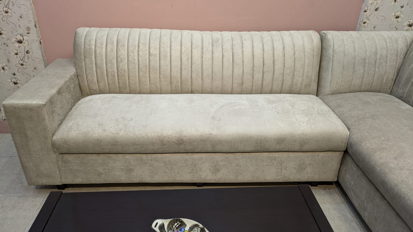 Modern Design 6 Seater L Shape Sofa Set