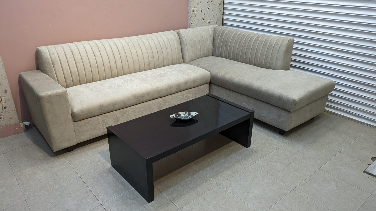 Modern Design 6 Seater L Shape Sofa Set