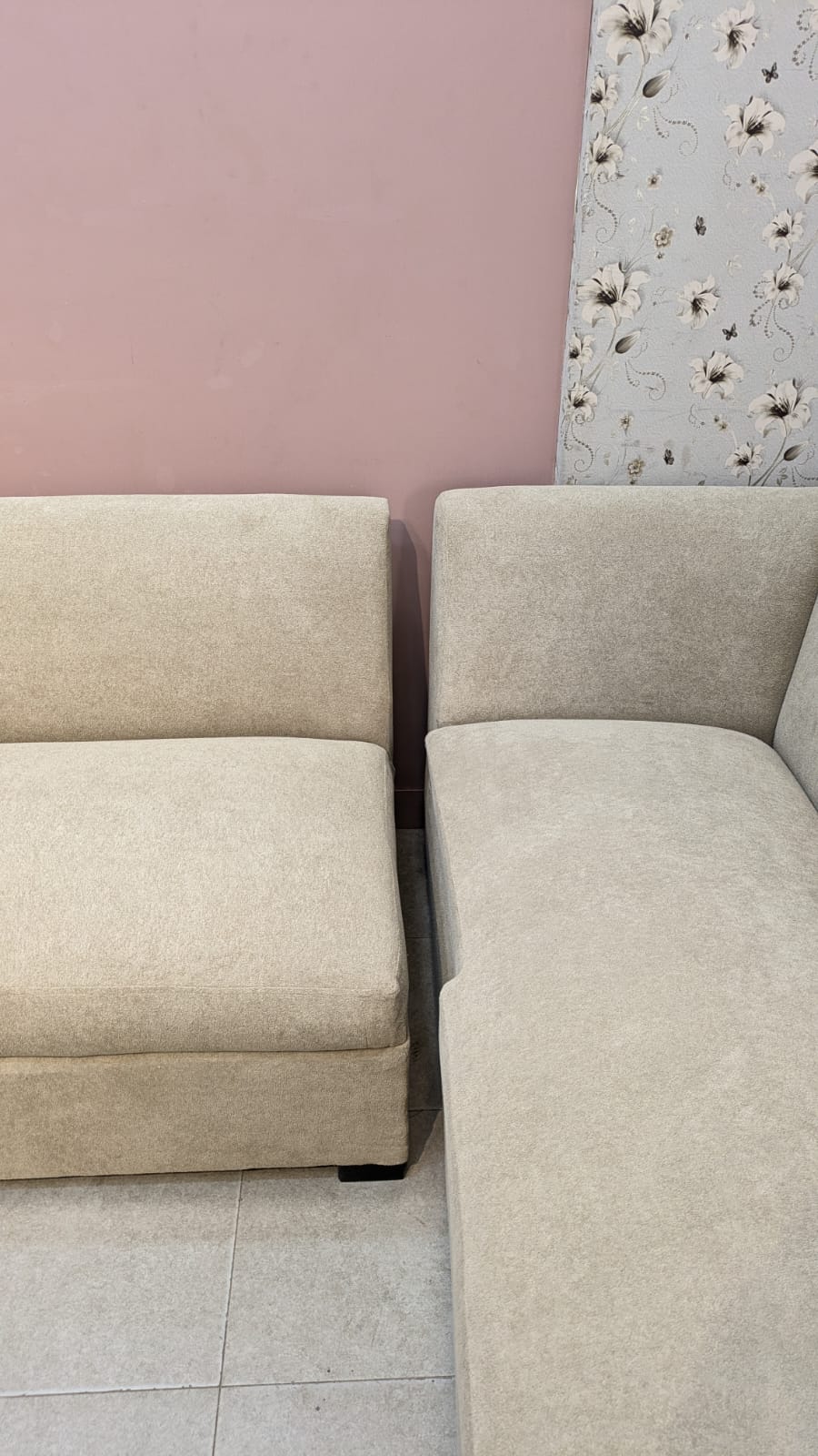 Comfortable L shape 6 Seater Sofa Set