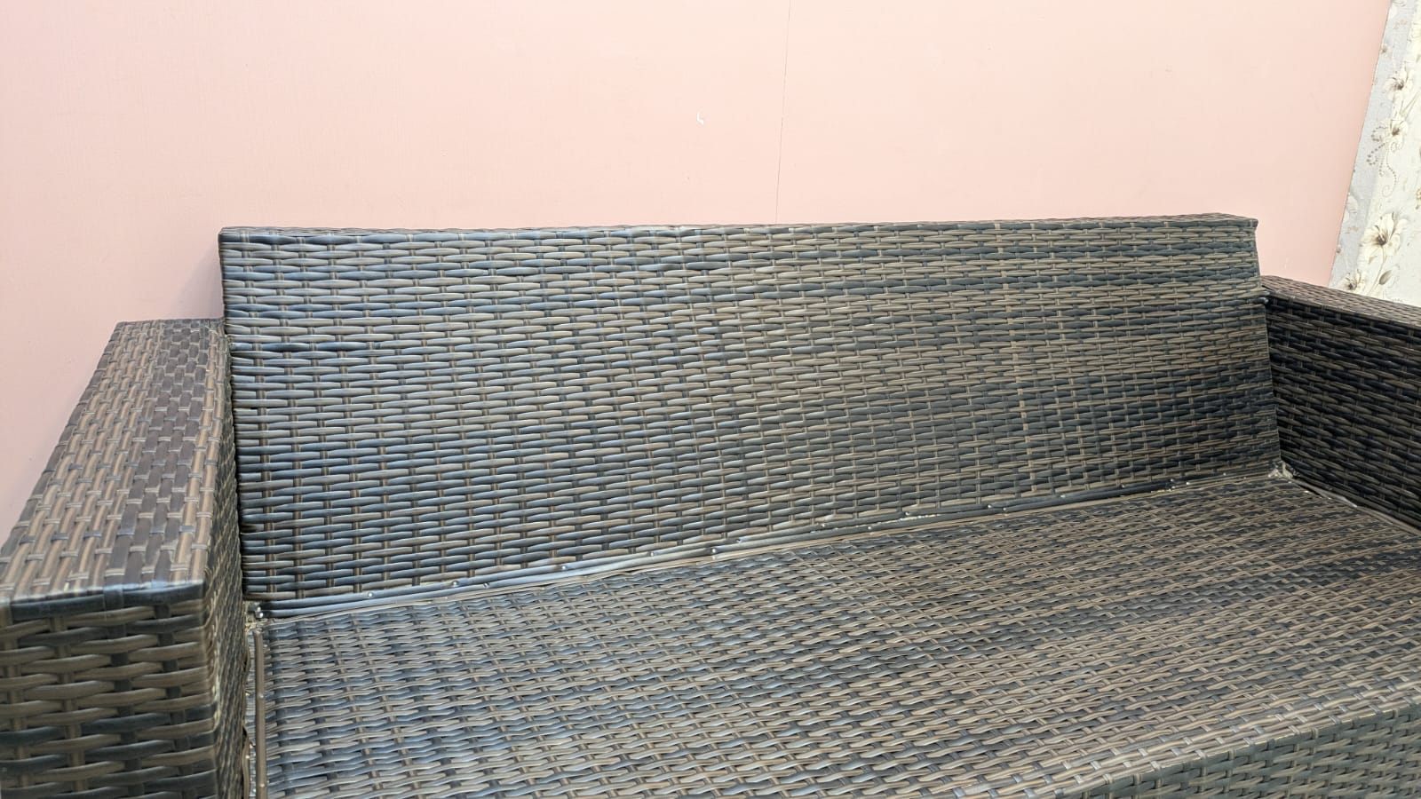 3 Seater Rattan Sofa