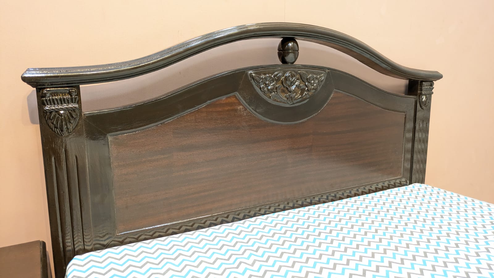 Sheesham Wood & Ply Single Bed Set