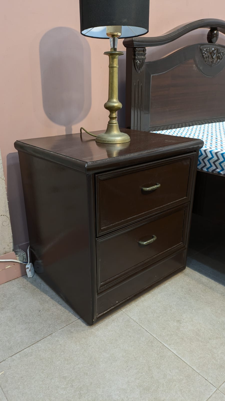 Sheesham Wood & Ply Single Bed Set