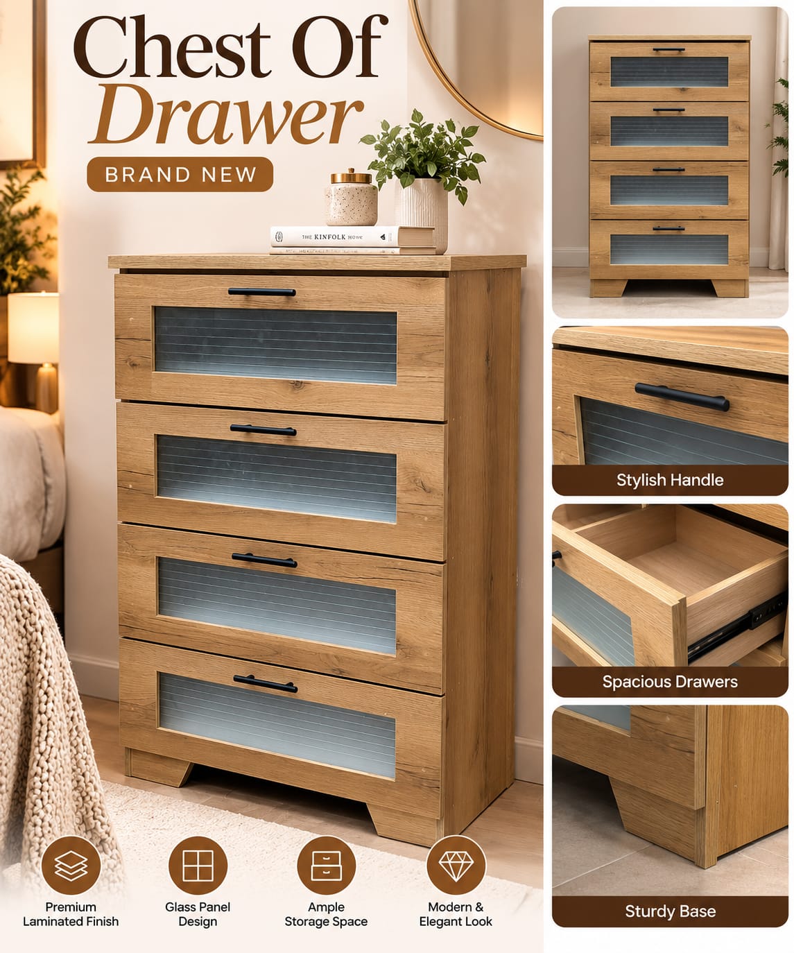 Brand New Chest Of drawer