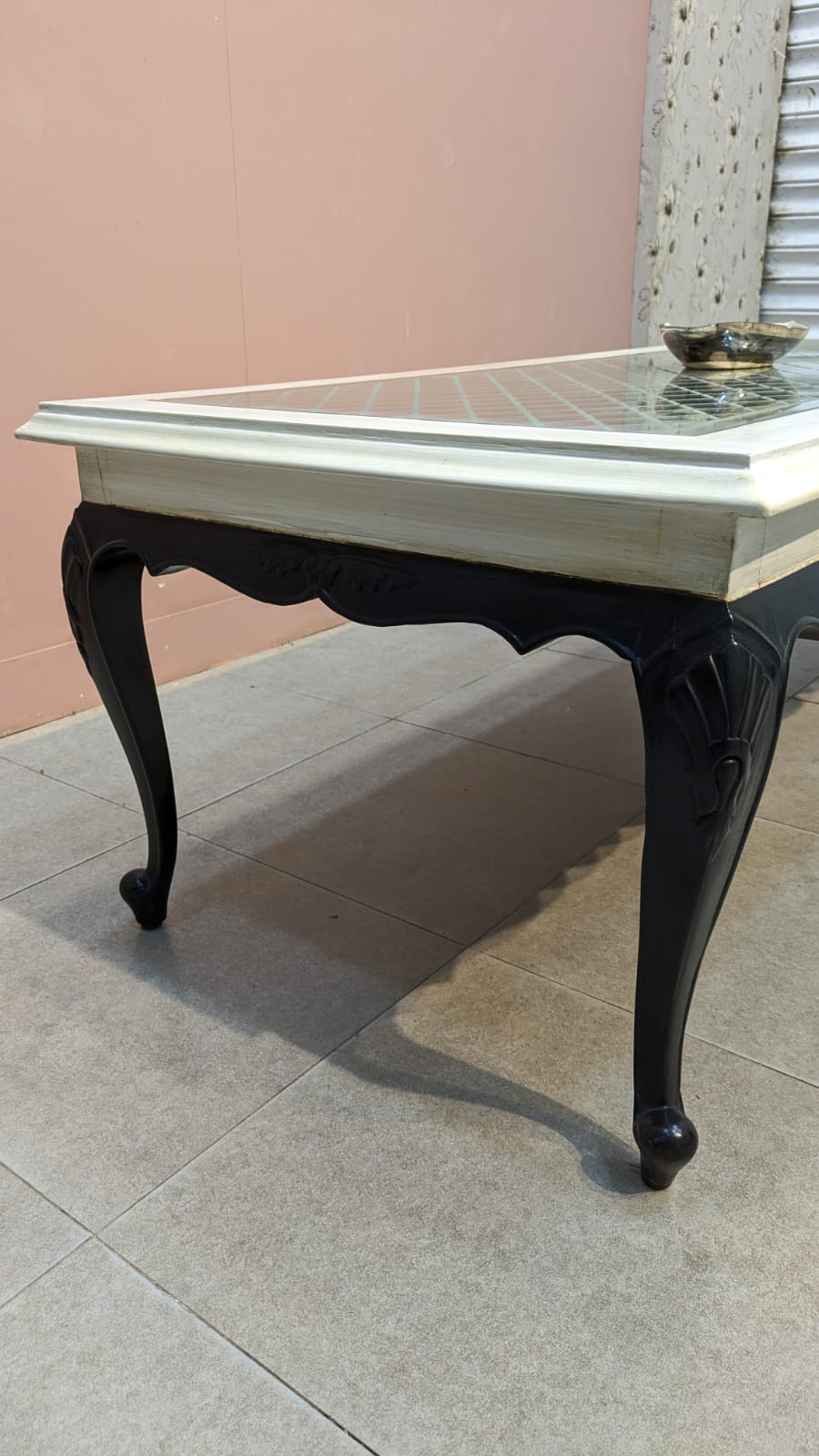 Teak Wood & Teak Ply center Table