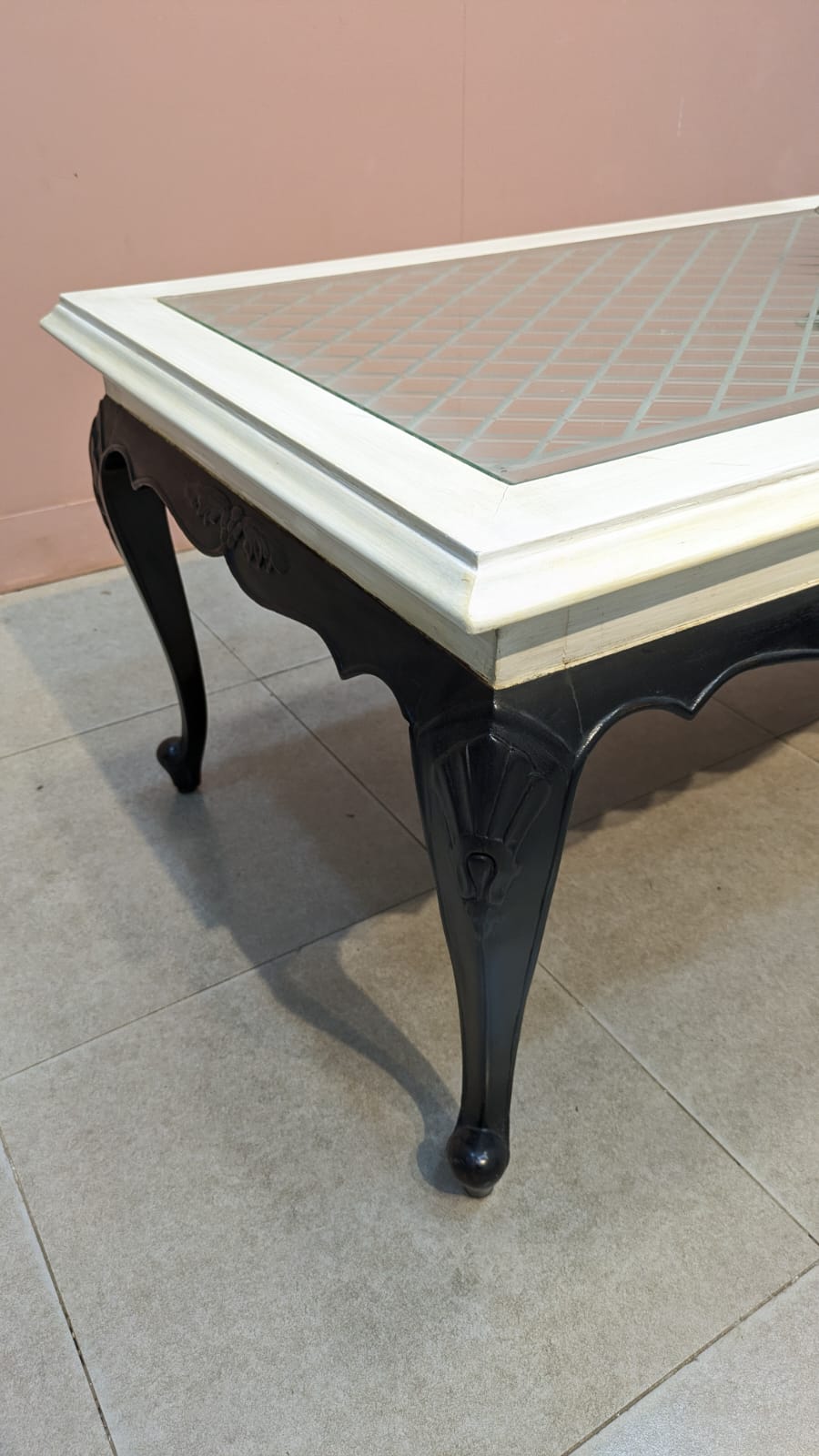 Teak Wood & Teak Ply center Table
