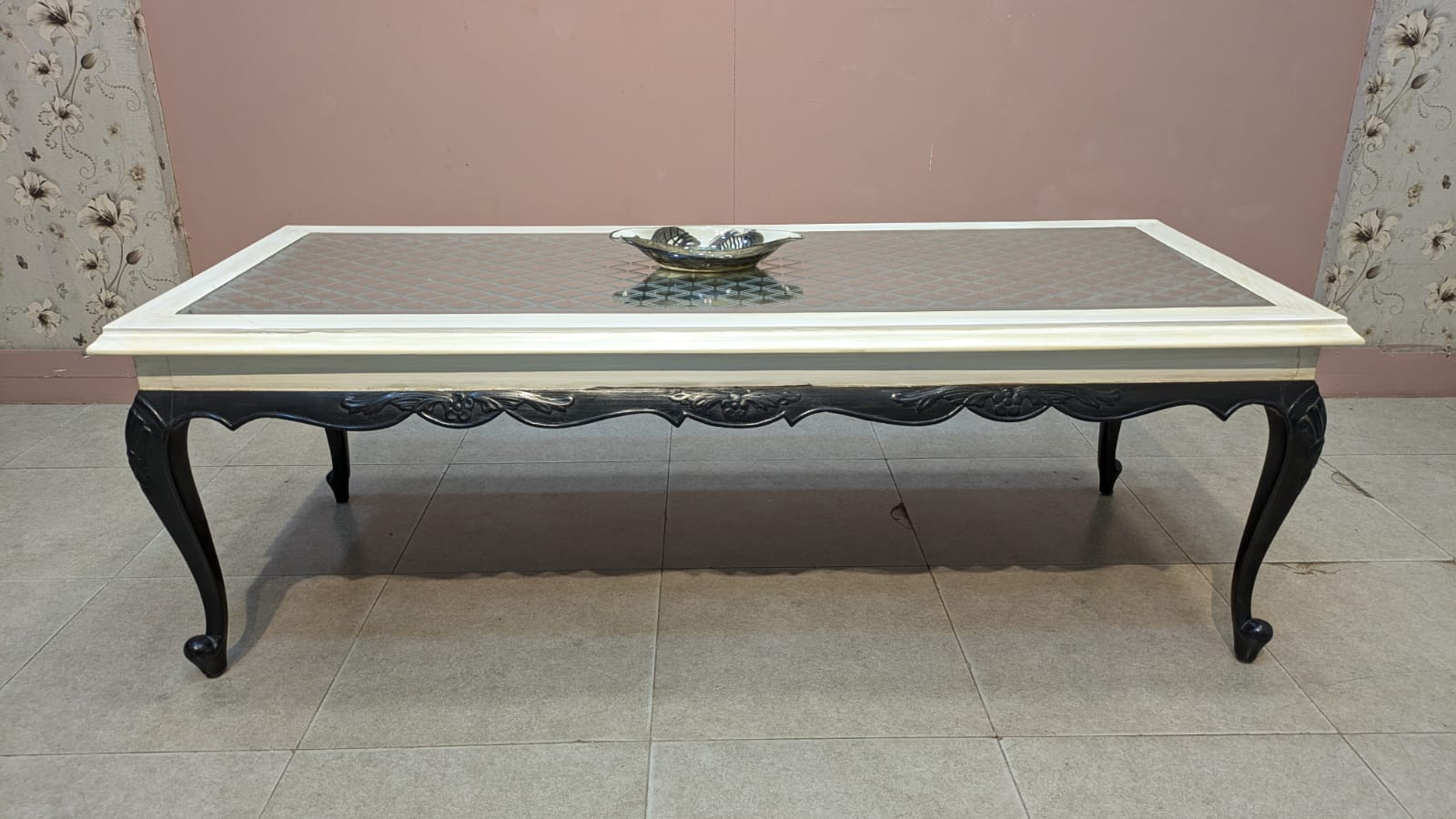 Teak Wood & Teak Ply center Table