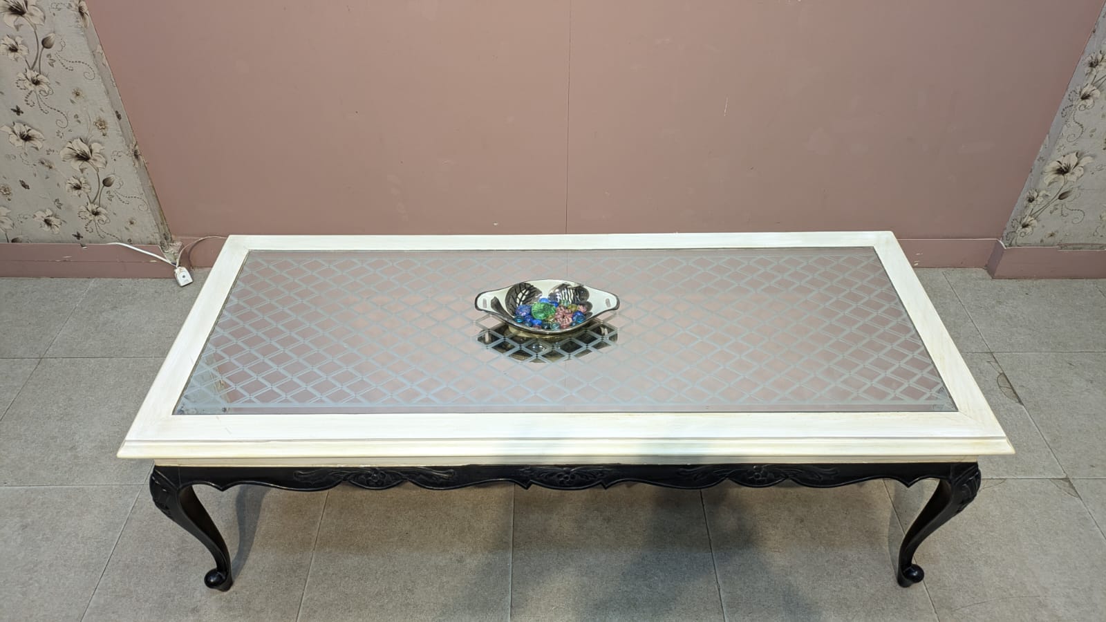 Teak Wood & Teak Ply center Table
