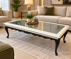 Teak Wood & Teak Ply center Table