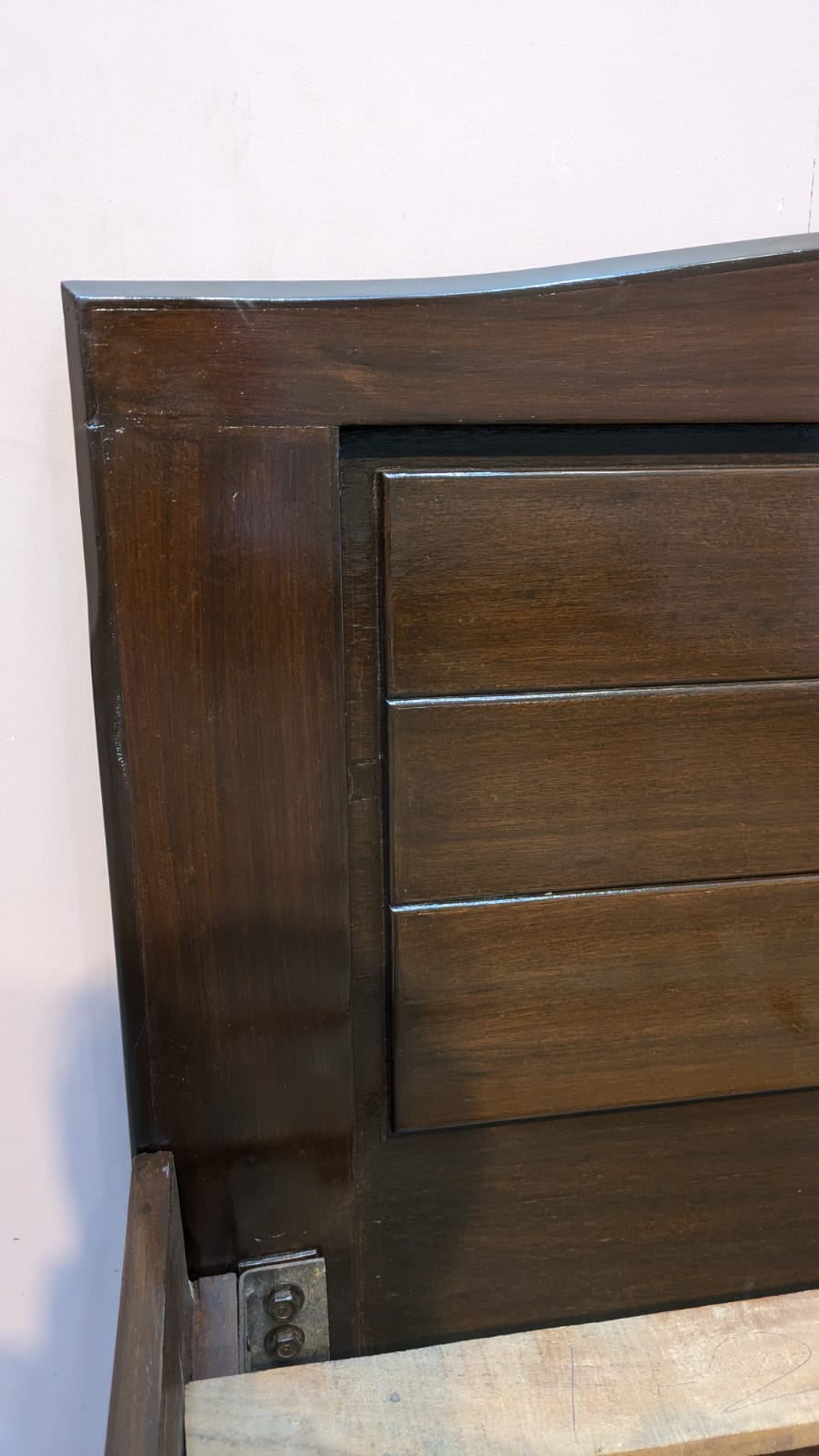 Sheesham Wood Single Bed