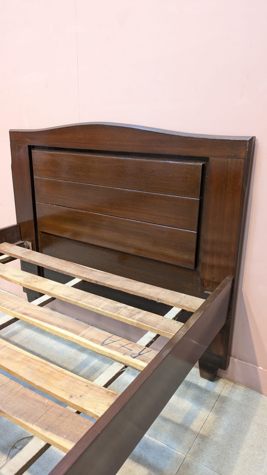 Sheesham Wood Single Bed