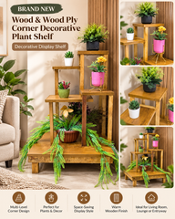 Brand new corner display shelf