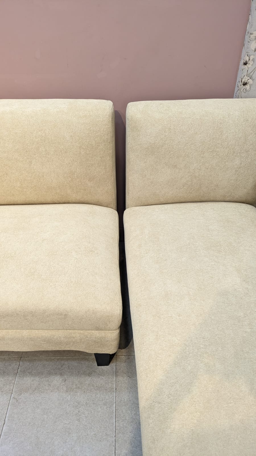 L shape sofa