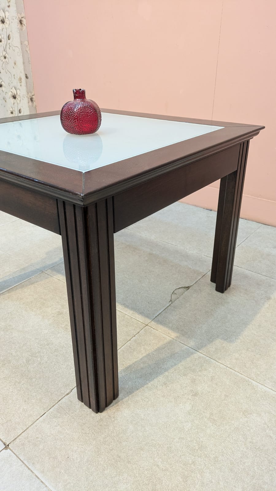IMPORTED MALAYSIAN SOLID BEECH WOOD CENTER TABLE SET