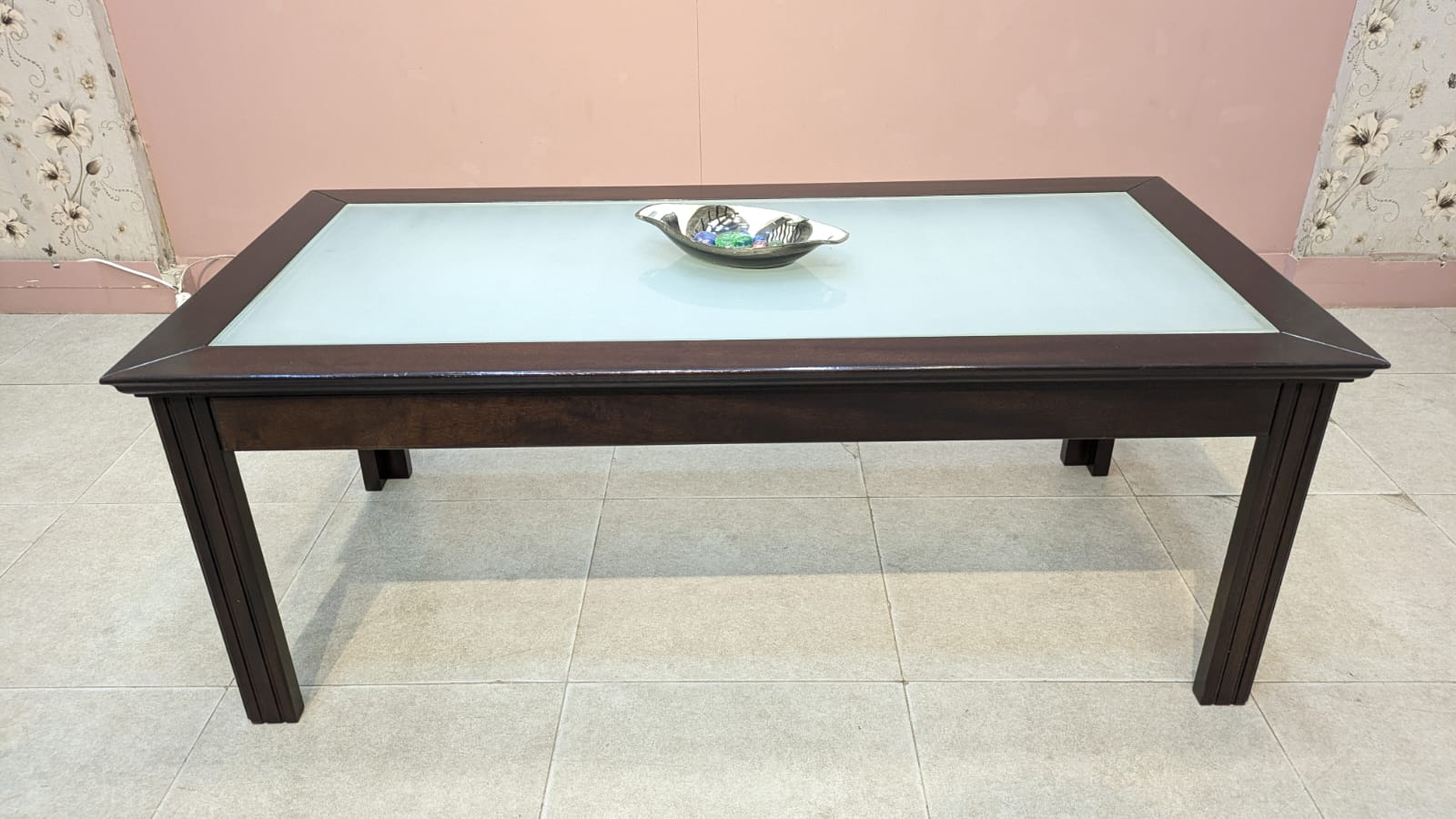 IMPORTED MALAYSIAN SOLID BEECH WOOD CENTER TABLE SET