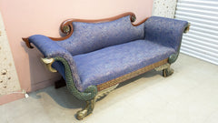 Antique Solid Sheesham Wood 2.5 Seater Divan