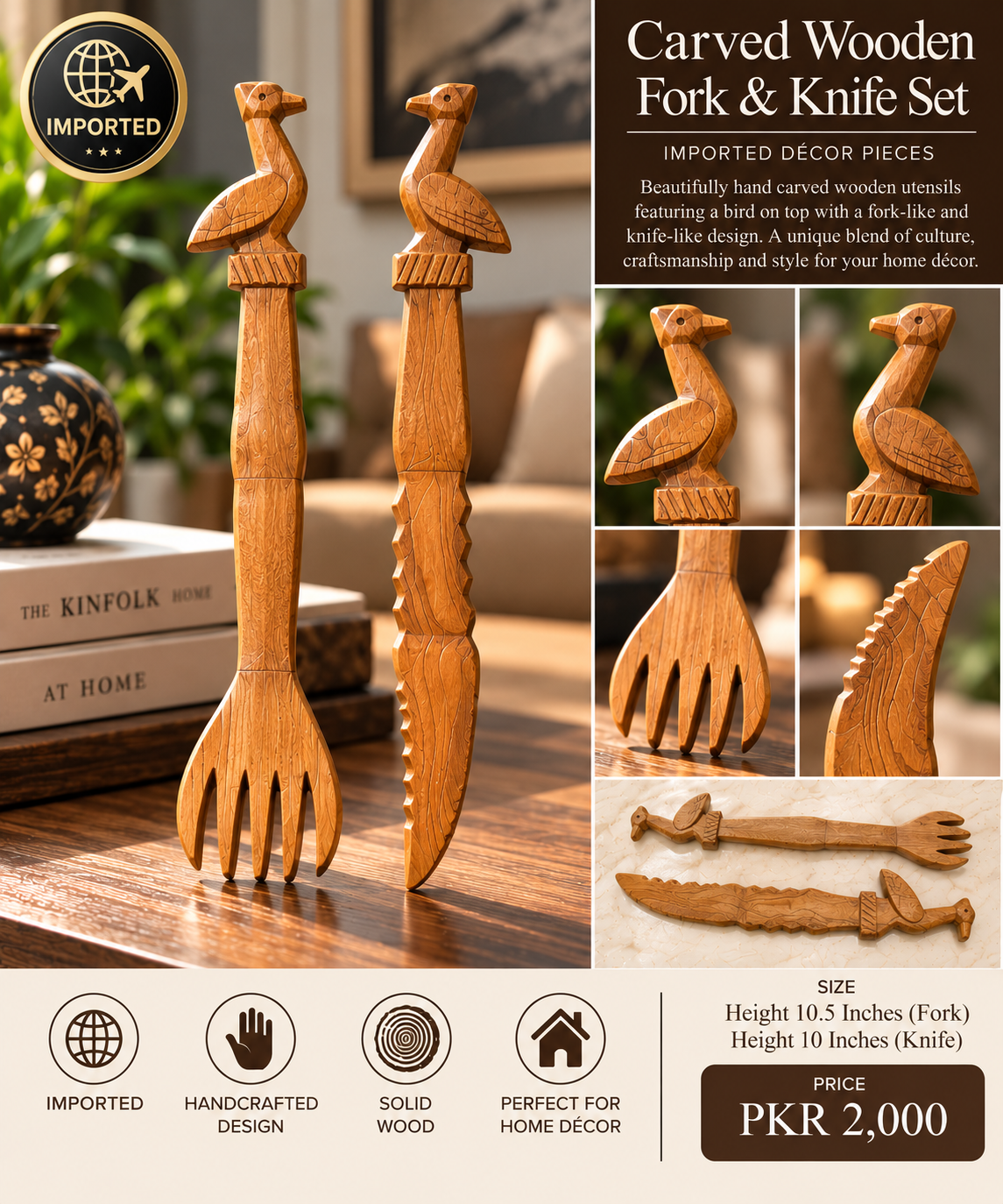 IMPORTED DECORATIVE ITEMS