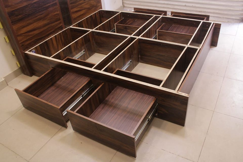 Bed Set With Built In Drawers (Subject to Price Change)